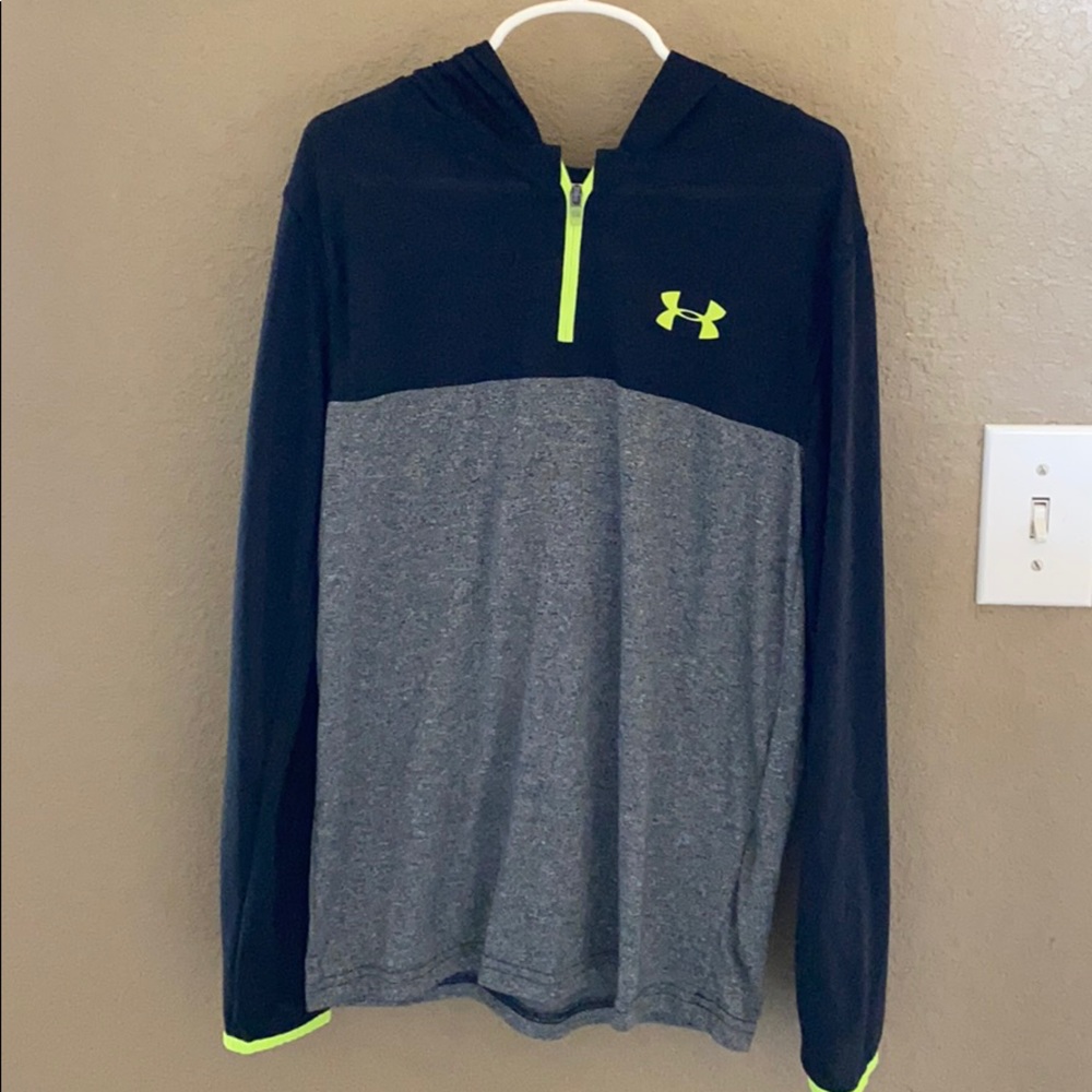 Boys light weight hooded shirt